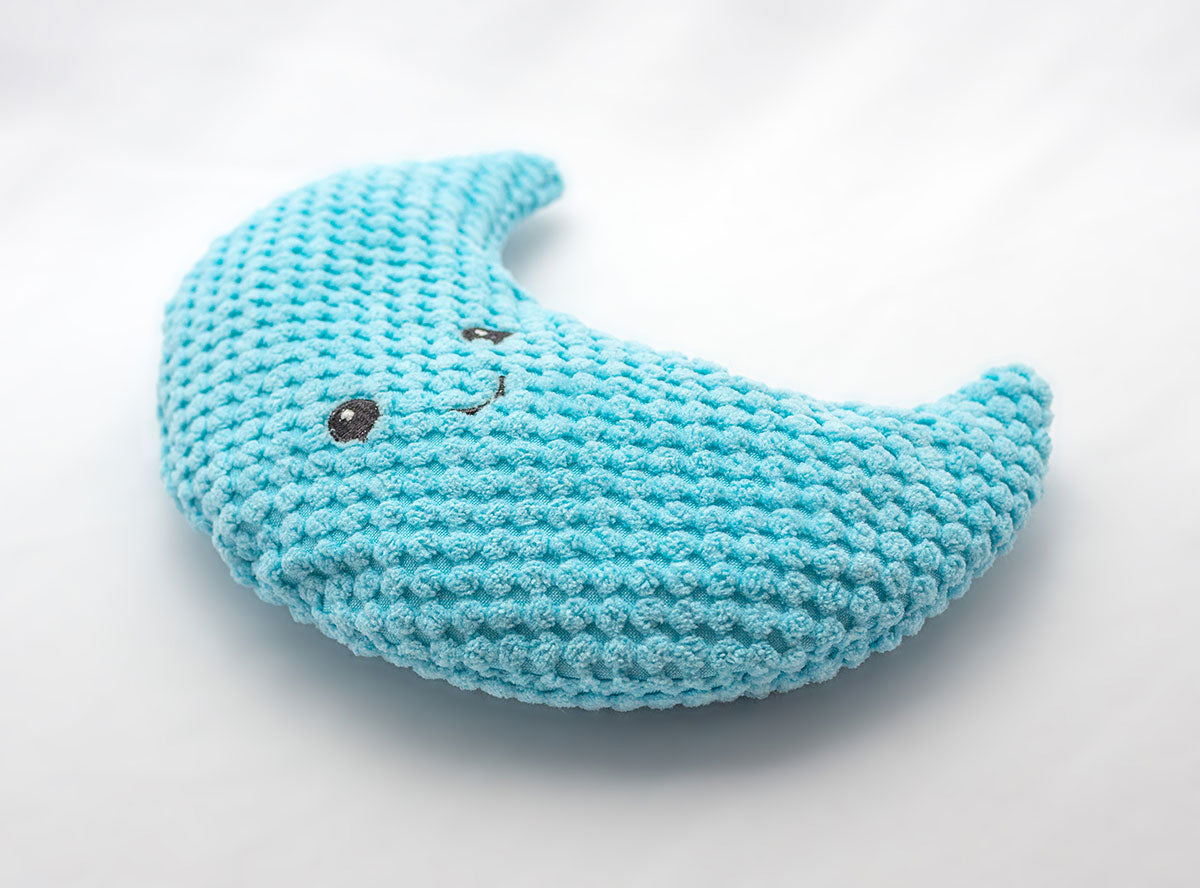 ThoozyPet Crescent Moon Plush Dog Toy 8"