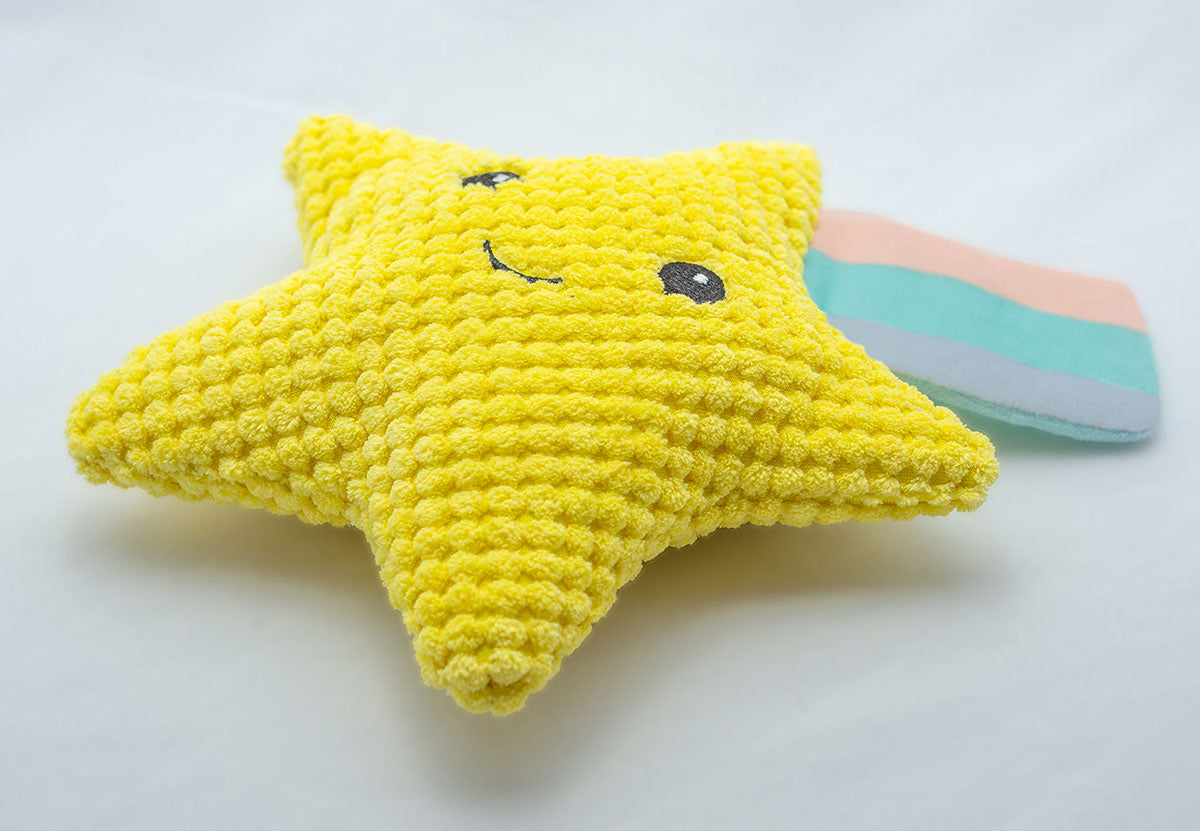 ThoozyPet Shooting Star Plush Dog Toy 8"