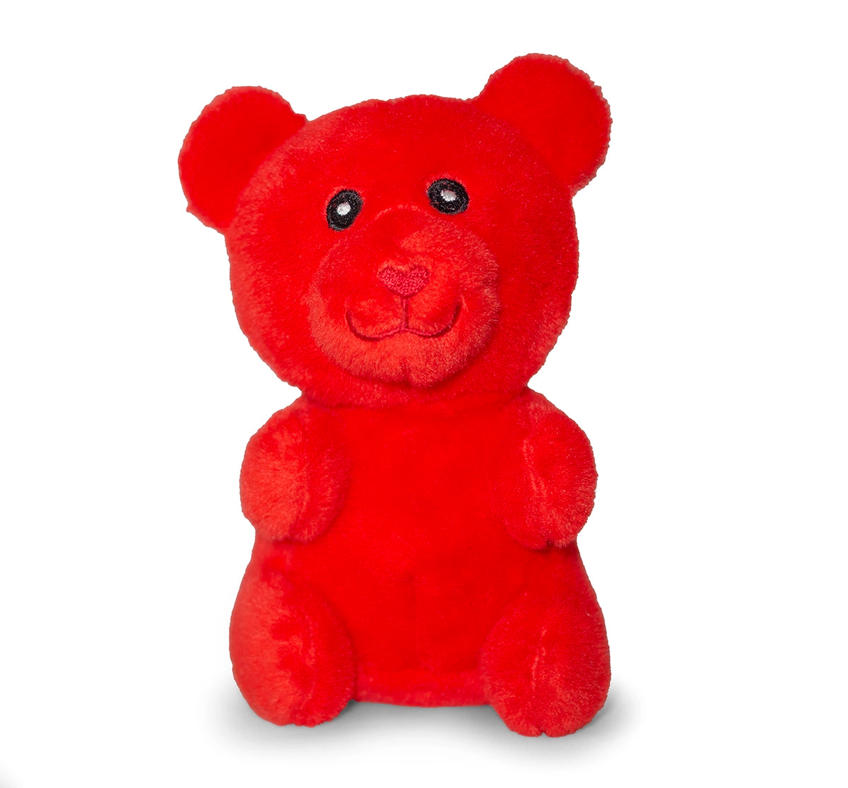 ThoozyPet Gummy Bear Plush Dog Toy Red 6"