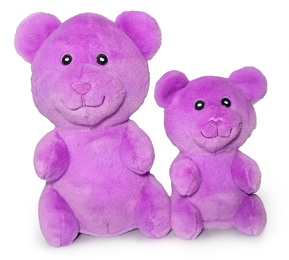 ThoozyPet Gummy Bear Plush Dog Toy Purple 6"