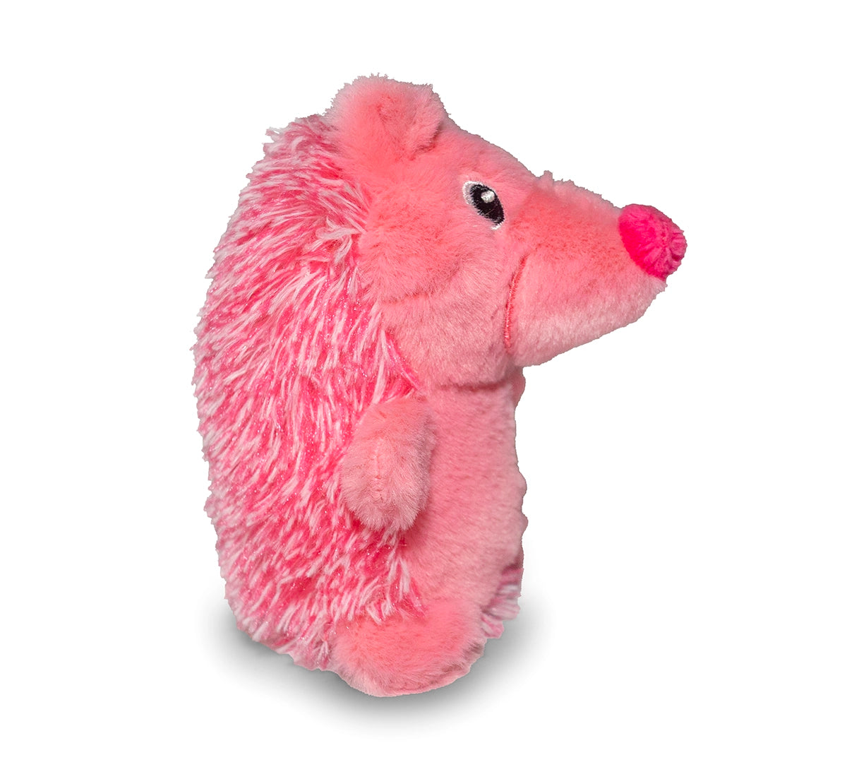 ThoozyPet Hedgehog Plush Dog Toy Pink 5"