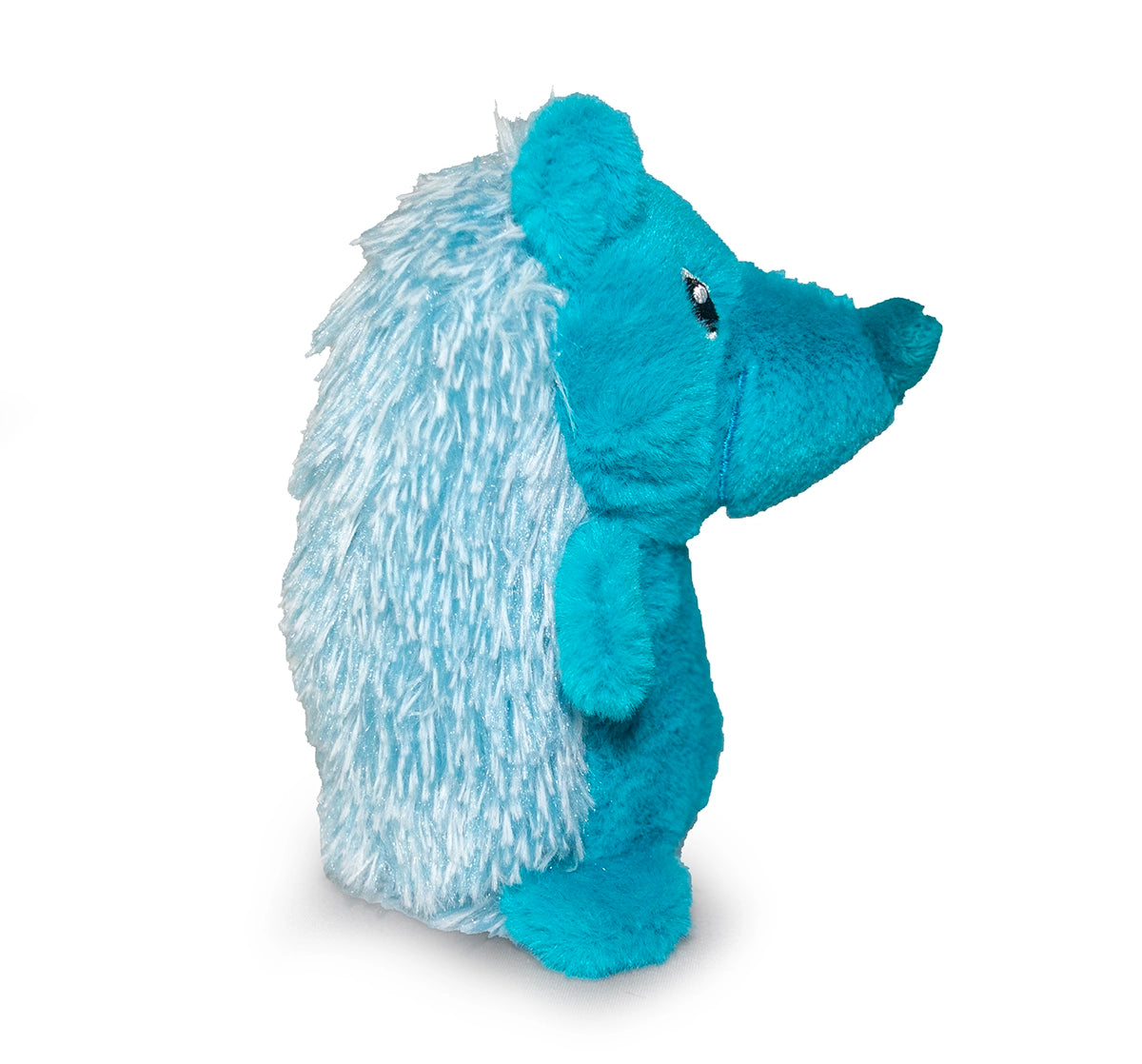ThoozyPet Hedgehog Plush Dog Toy Blue 5"