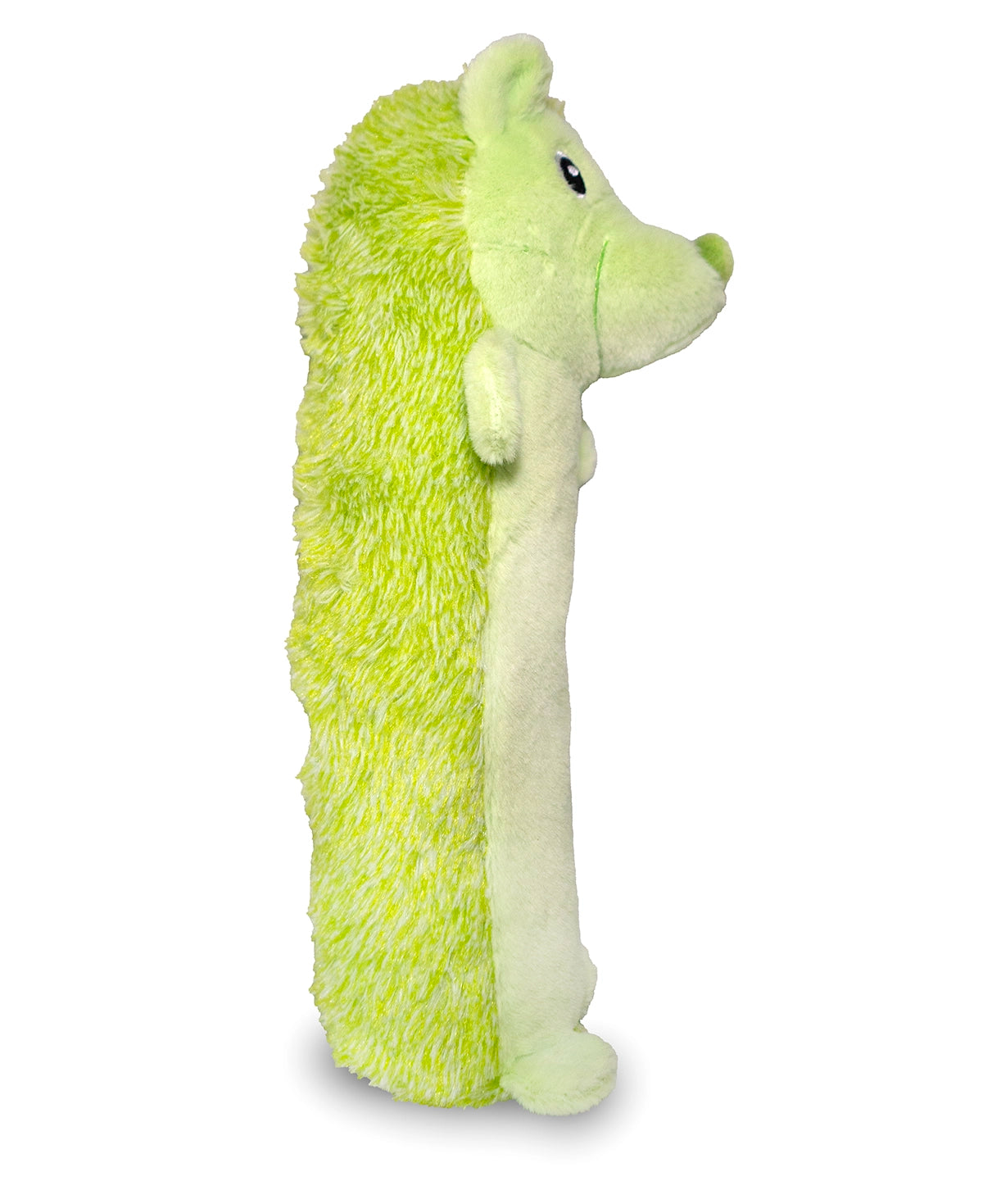 ThoozyPet Hedgehog Plush Dog Toy Green 13"