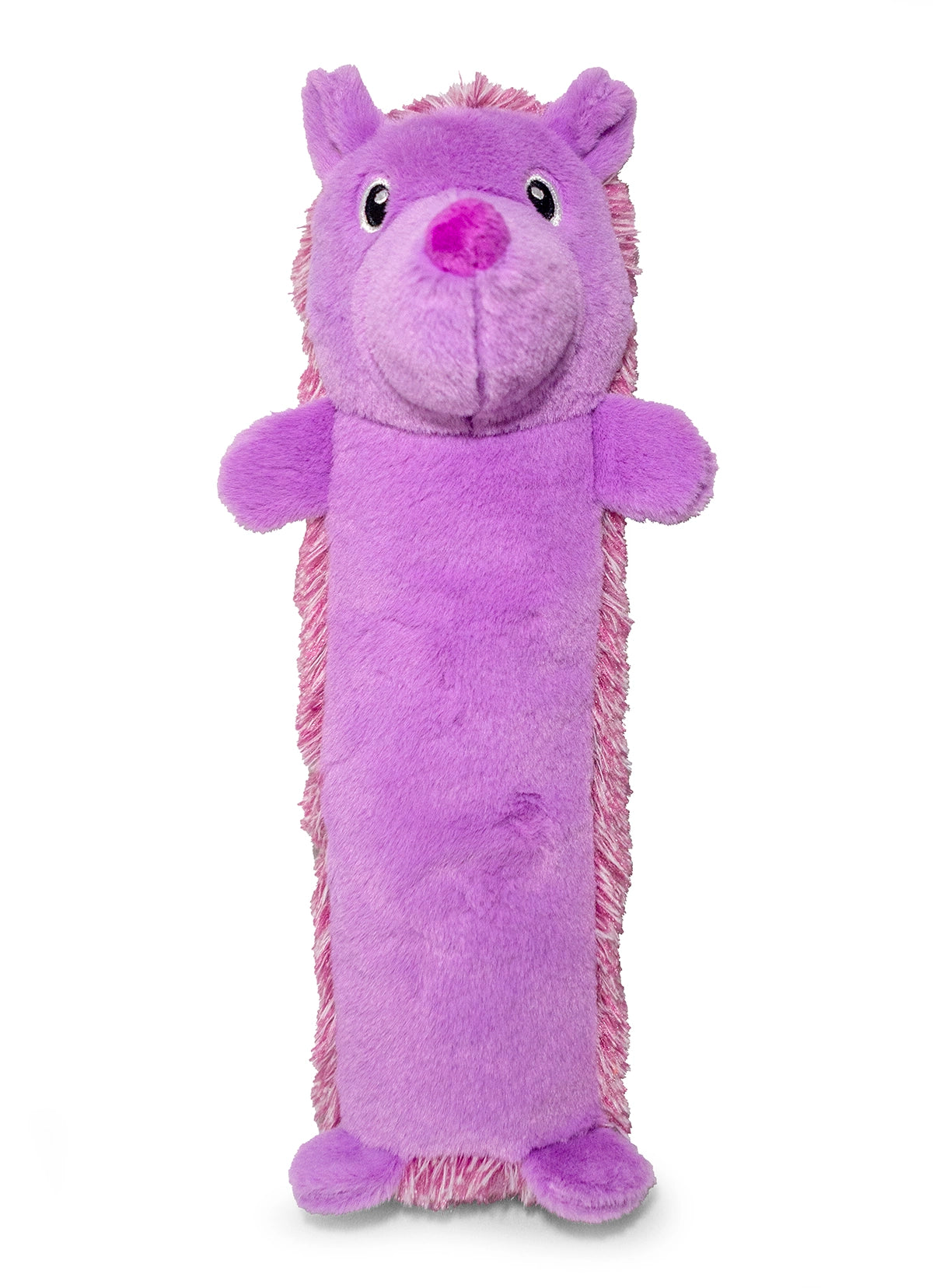 ThoozyPet Hedgehog Plush Dog Toy Purple 13"
