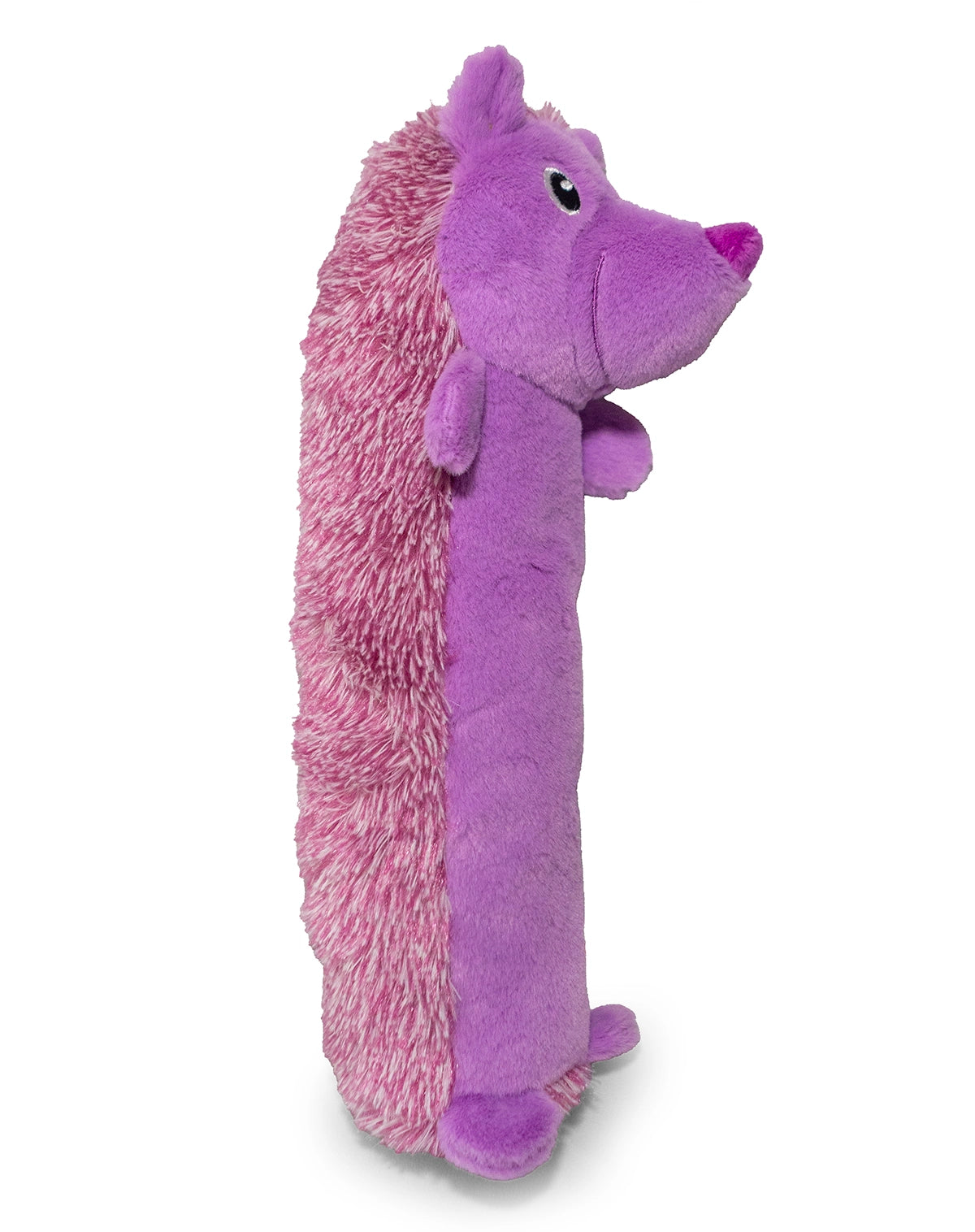 ThoozyPet Hedgehog Plush Dog Toy Purple 13"