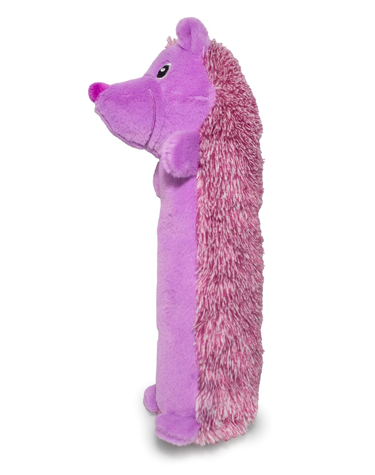 ThoozyPet Hedgehog Plush Dog Toy Purple 13"