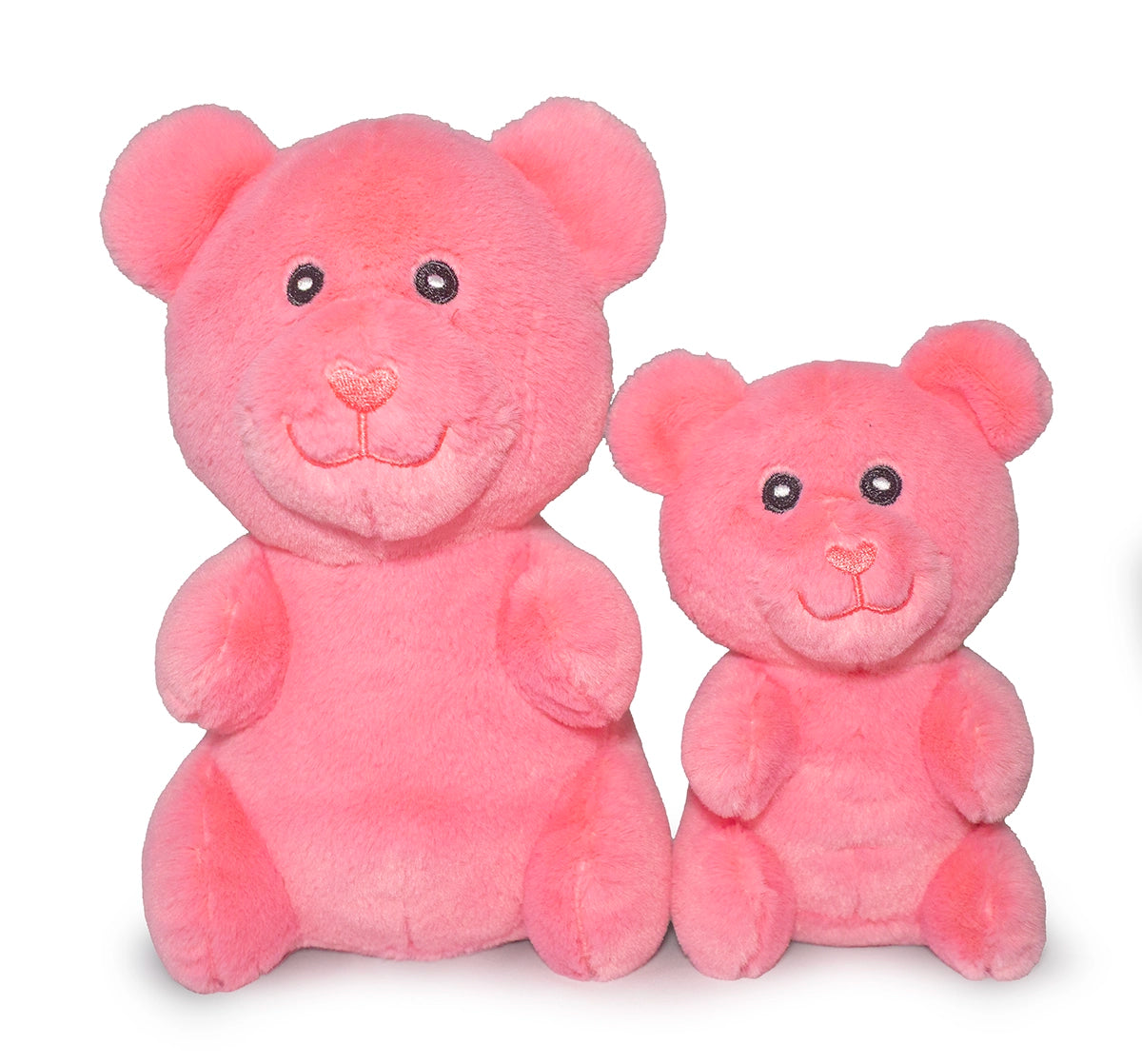 ThoozyPet Gummy Bear Plush Dog Toy Pink 10"