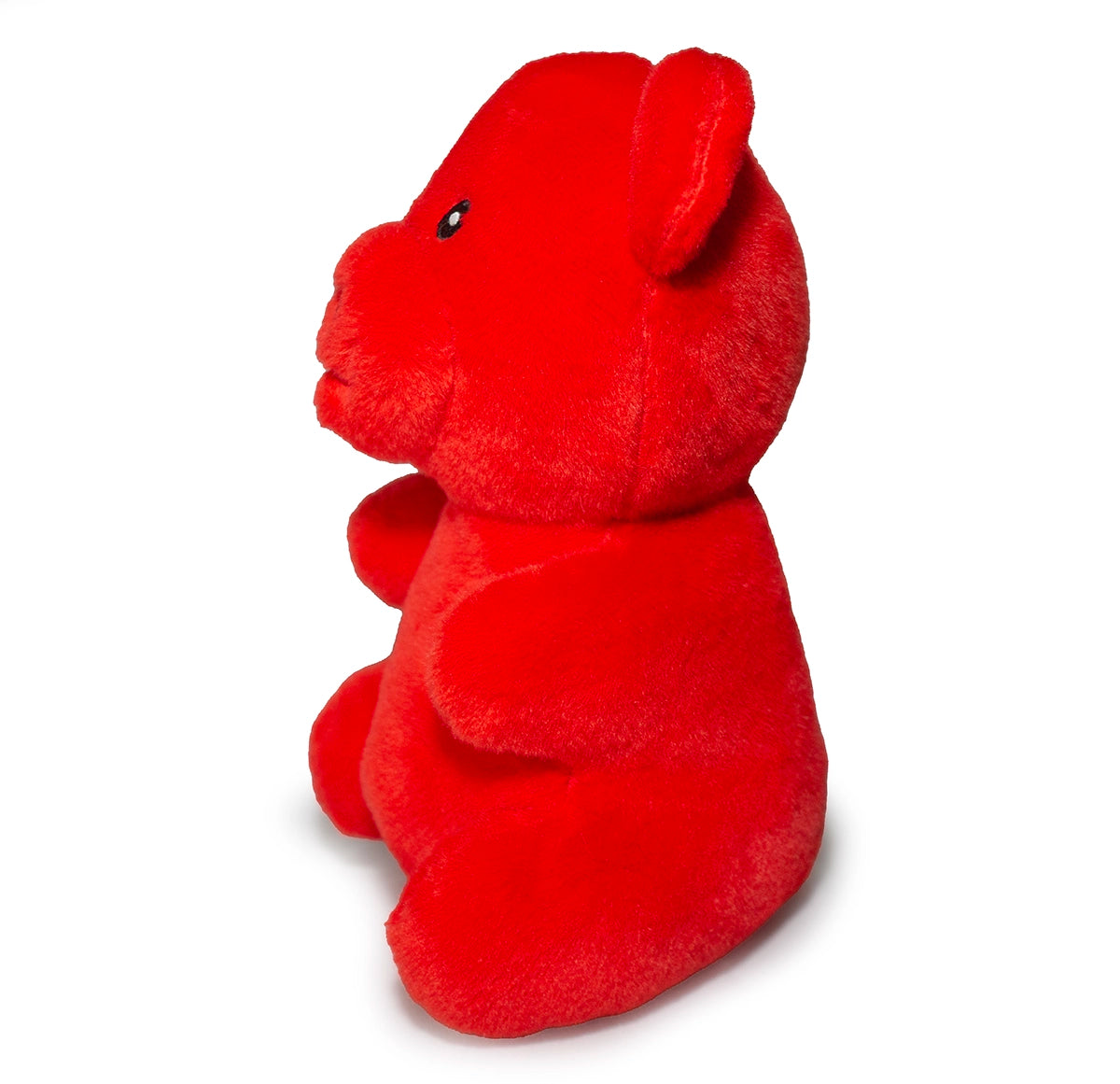 ThoozyPet Gummy Bear Plush Dog Toy Red 10"