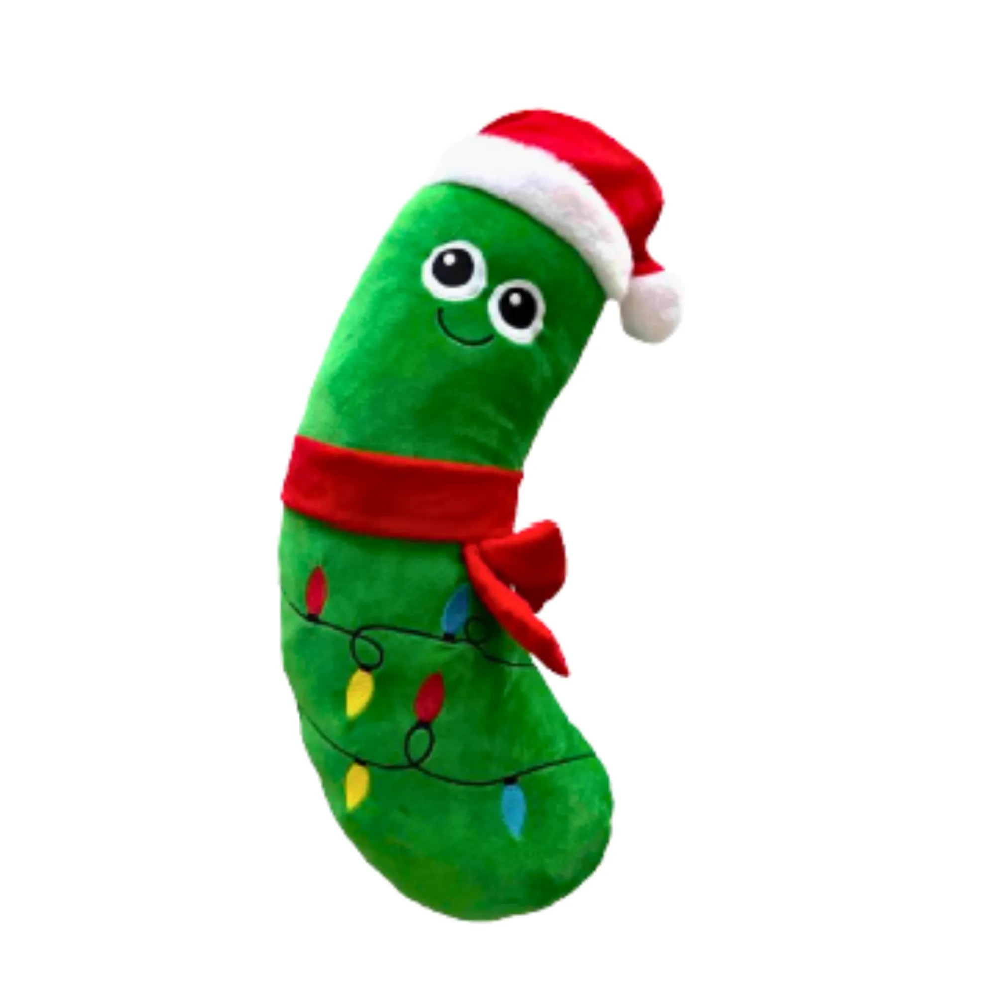 ThoozyPet Holiday Pickle 12" Plush Dog Toy