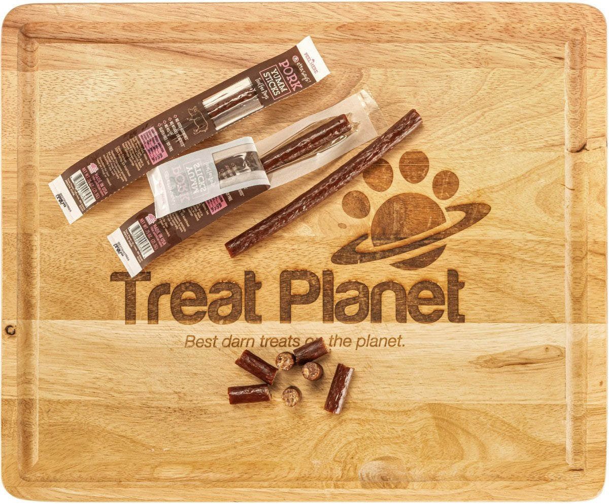 Etta Says! Pork Yumm Sticks Dog Chew Display Box 24ct