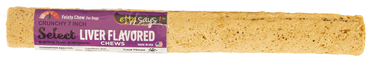 Etta Says! Select Liver Dog Chew 7"