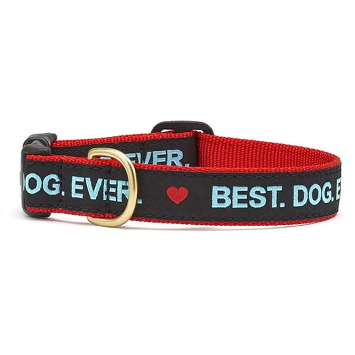 Up Country Best.Dog.Ever. Collar Med Wide