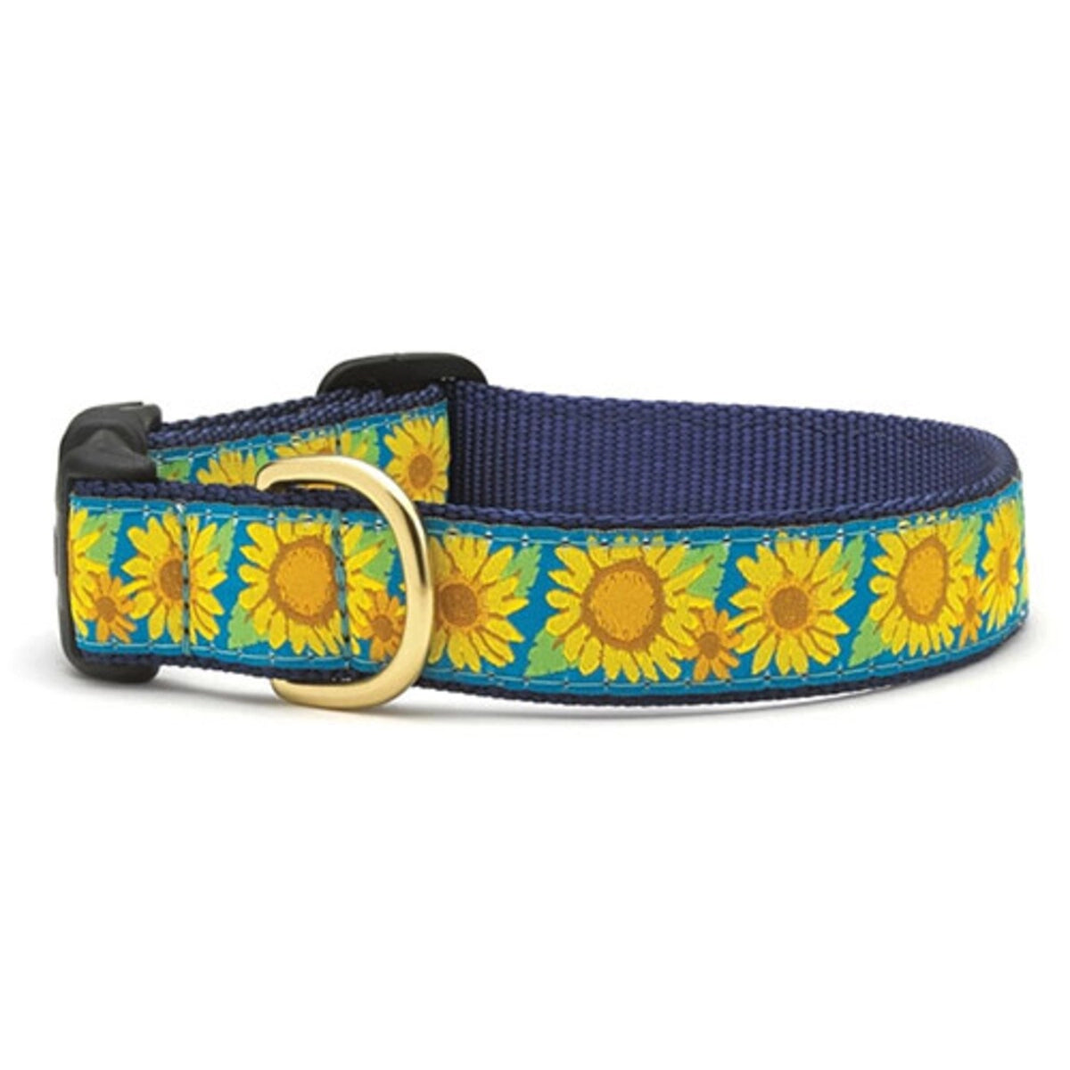Up Country Bright Sunflower Collar XL Wide