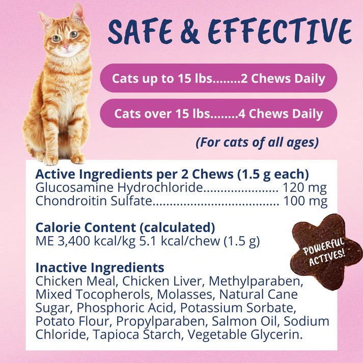 Under the Weather Mobility Chews for Cats