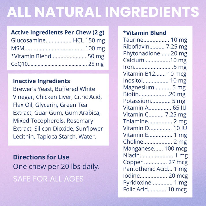 Under the Weather Multivitamin Soft Chew 60ct