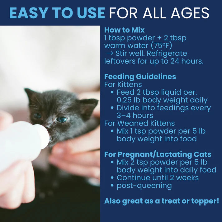 Under the Weather Milk Replacer w Colostrum & Goat - Kitten