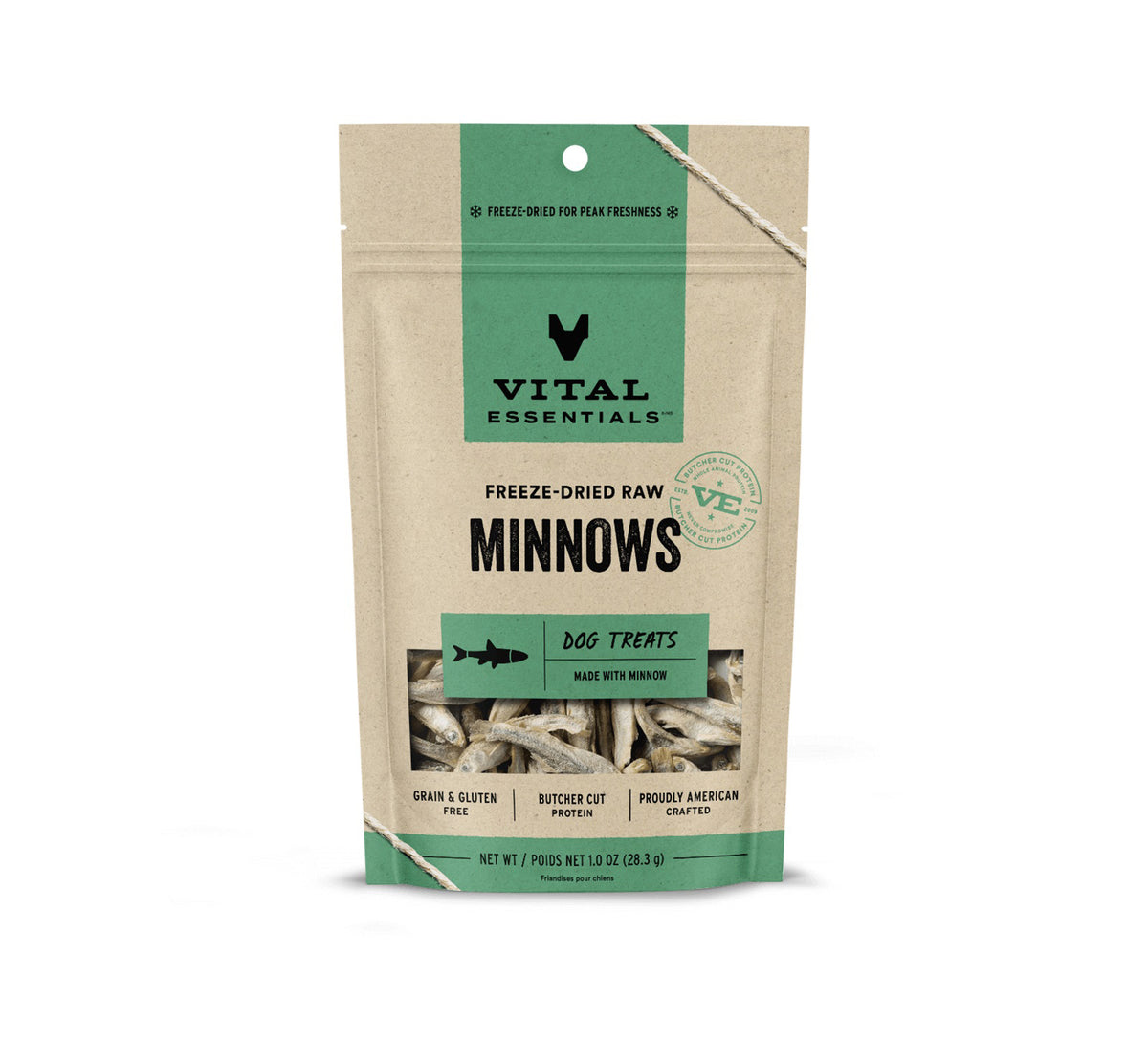 Vital Essentials® Freeze-Dried Minnows Dog Treats, 1 oz