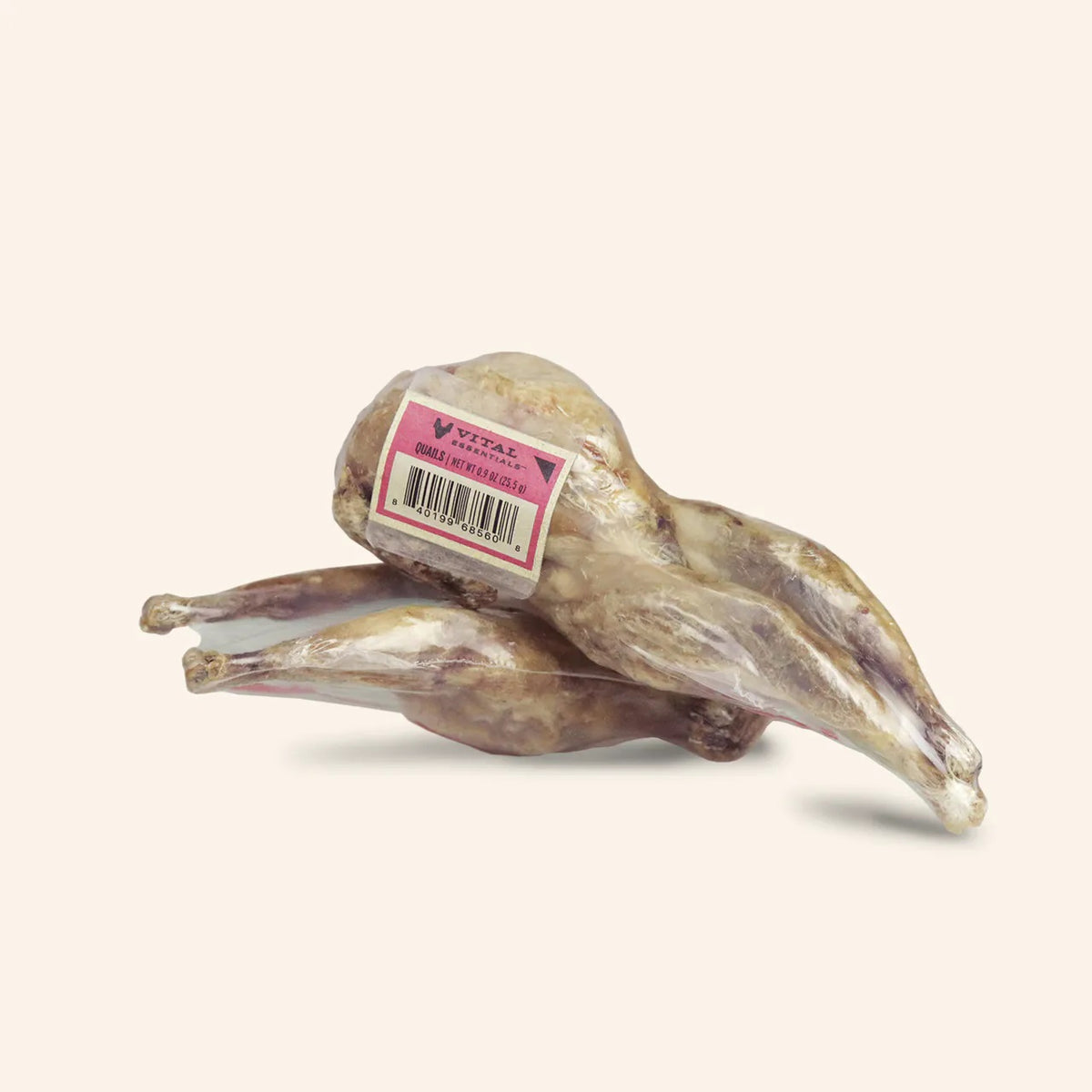 Vital Essentials® RAW BAR Freeze-Dried Raw Quails Dog Snacks - 20 pcs