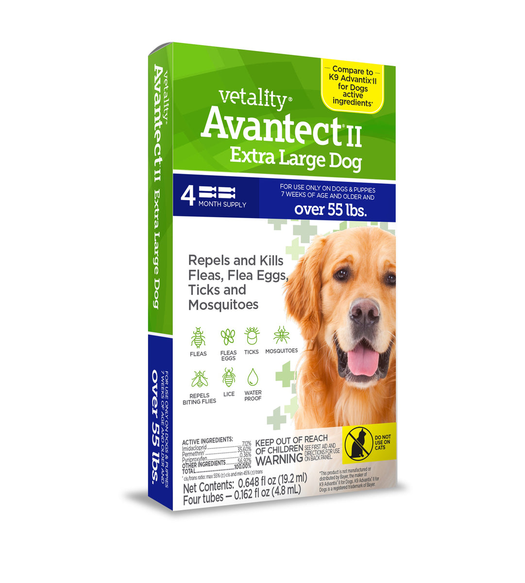 Vetality Avantect II Extra Large Dog > 55 lbs