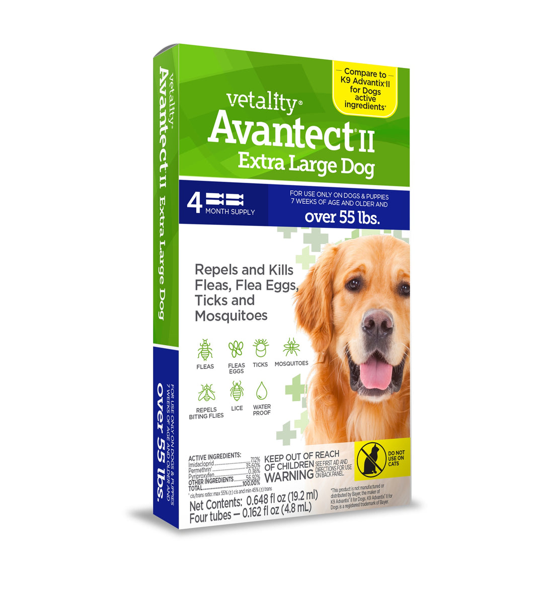 Vetality Avantect II Extra Large Dog > 55 lbs