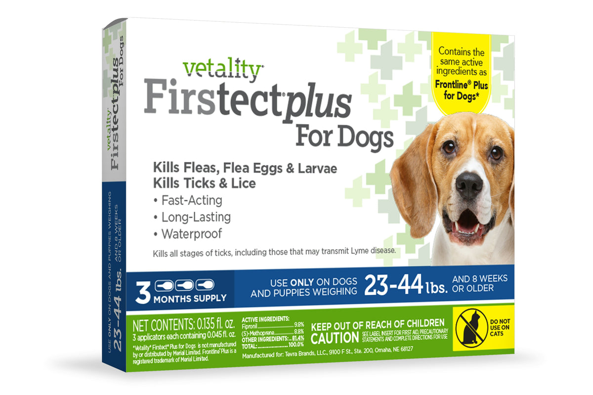 Vetality Firstect Plus For Medium Dogs 23-44 lbs