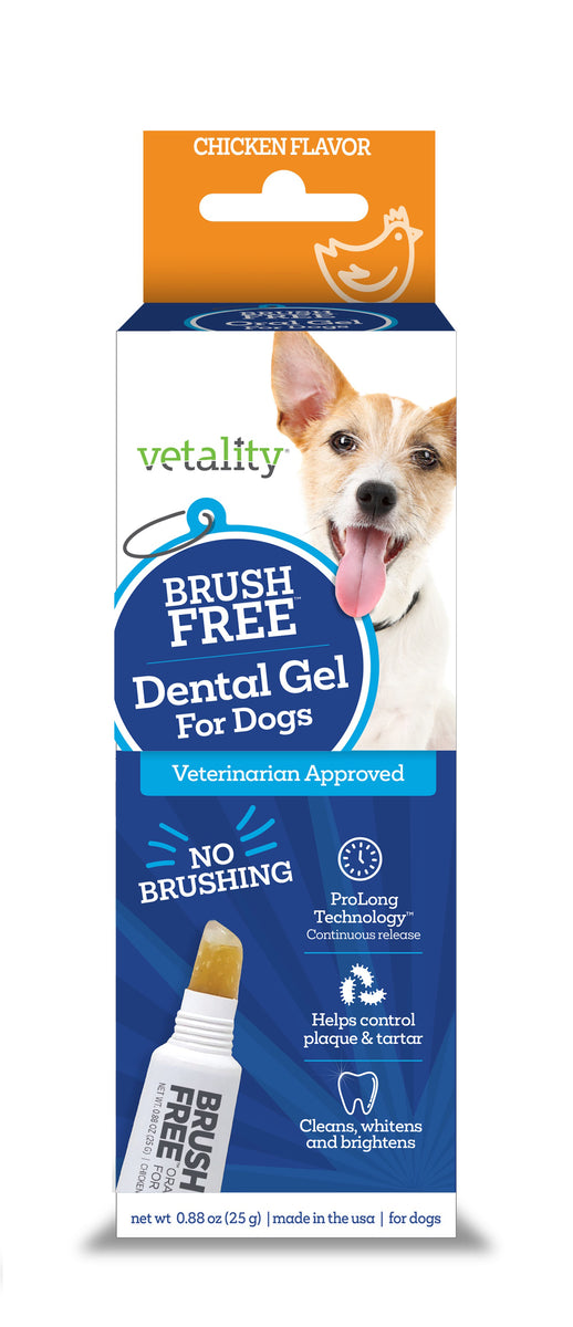 Vetality Brush-Free Oral Gel for Dogs 25g