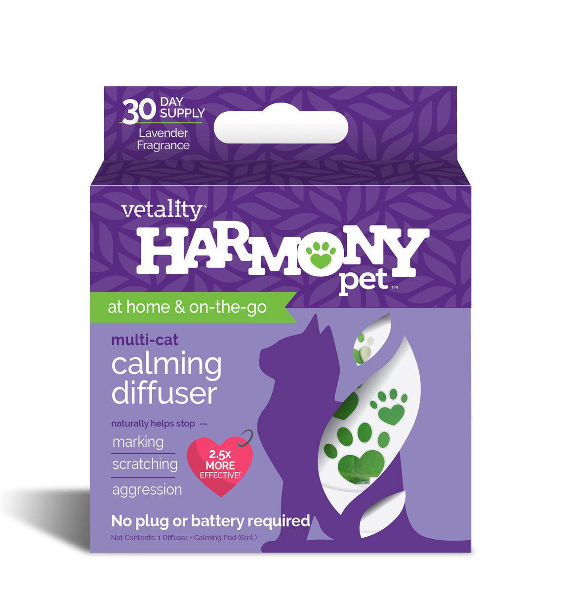 Vetality Harmony Pet Calming Home Diffuser for Cats