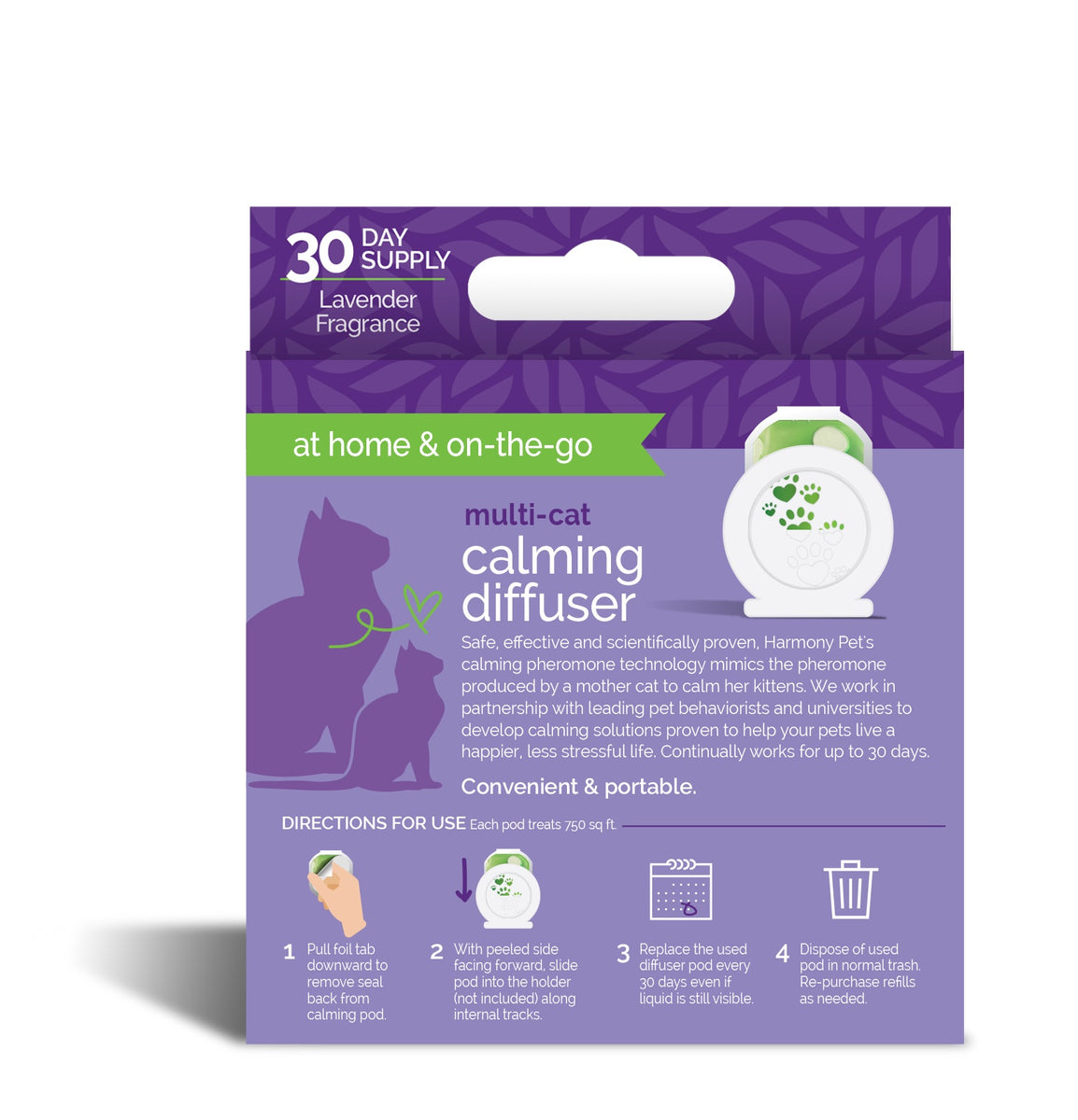 Vetality Harmony Pet Calming Home Diffuser for Cats