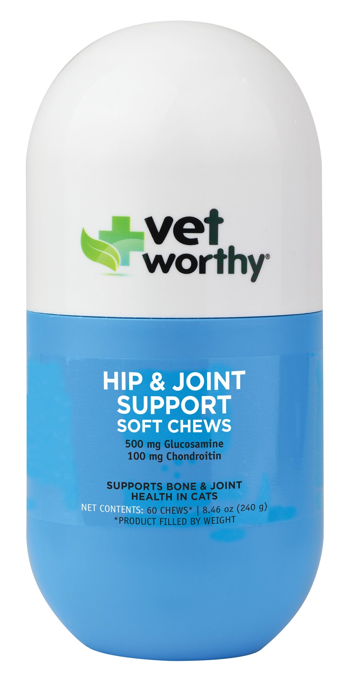 Vet Worthy Hip and Joint Support Soft Chews Feline 60ct
