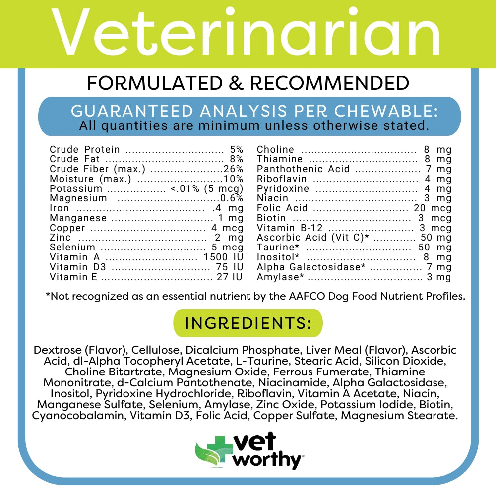 Vet Worthy Multi-Vitamins for Seniors Soft Chews 60ct