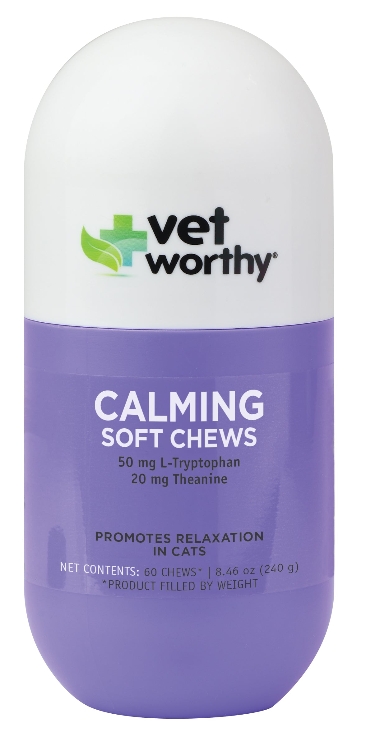 Vet Worthy Calming Soft Chews Feline 60ct