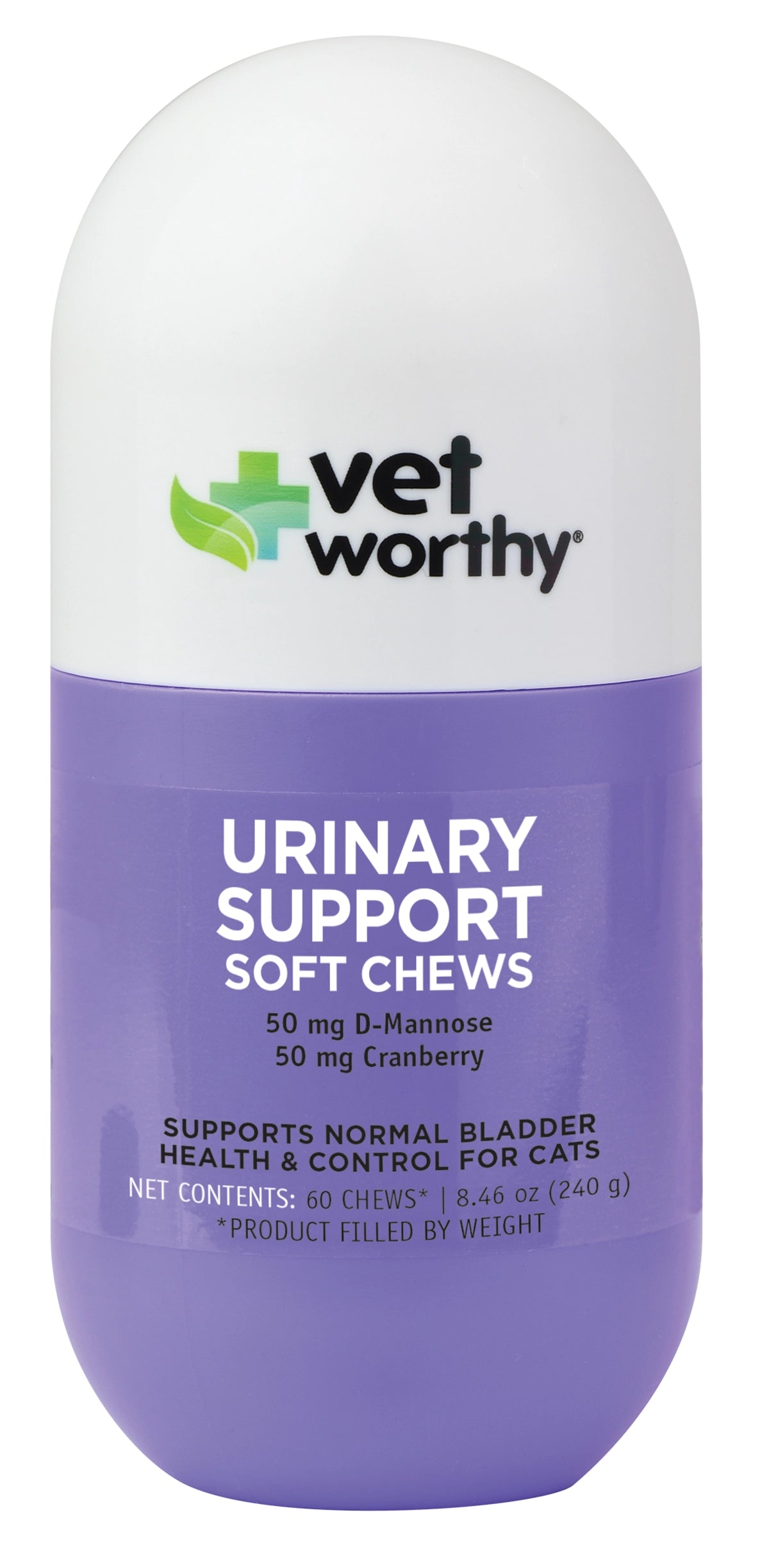 Vet Worthy Urinary Aid Soft Chews Feline 60ct