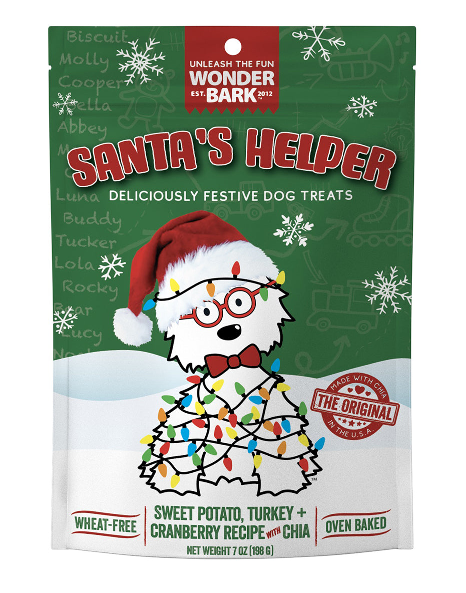 Wonder Bark Christmas Santa's Helper 7oz.