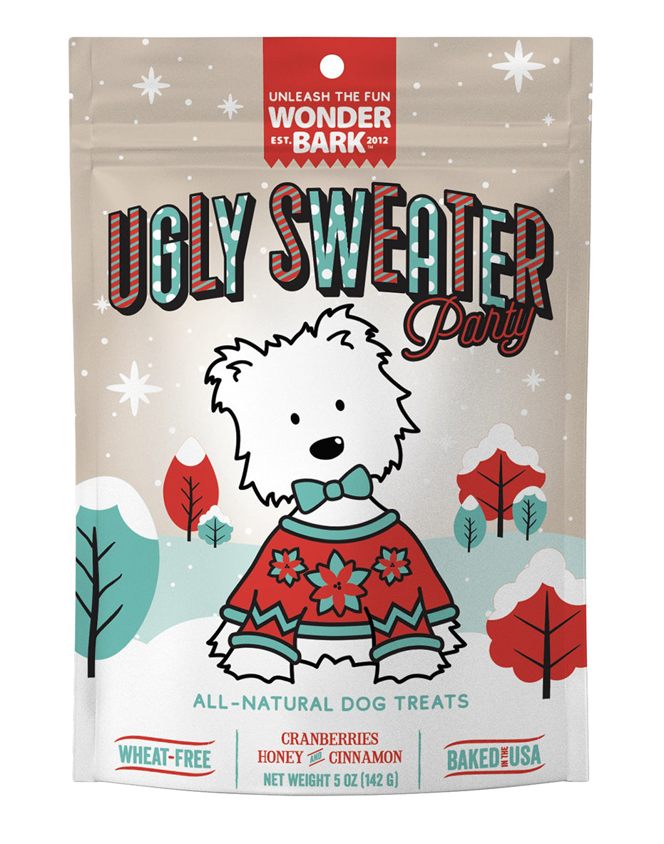 Wonder Bark Christmas Ugly Sweater 5oz.