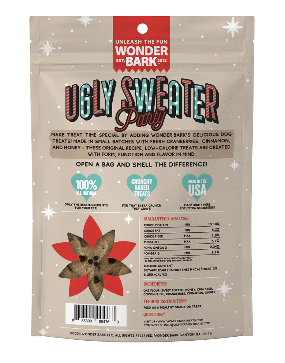 Wonder Bark Christmas Ugly Sweater 5oz.