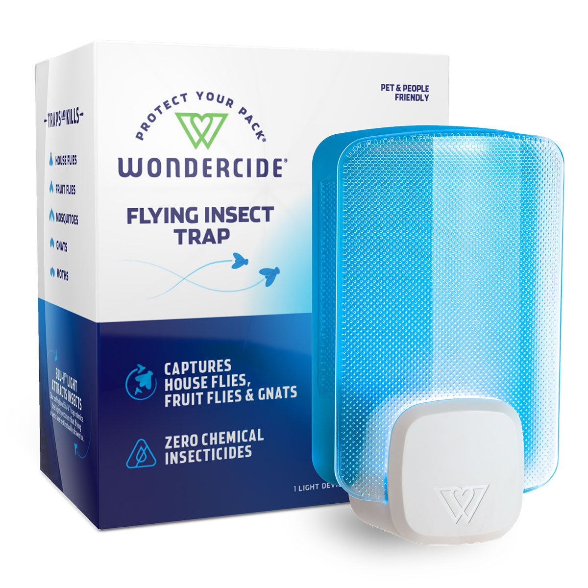 Wondercide Flying Insect Trap Light Starter Kit Light & Cartridge