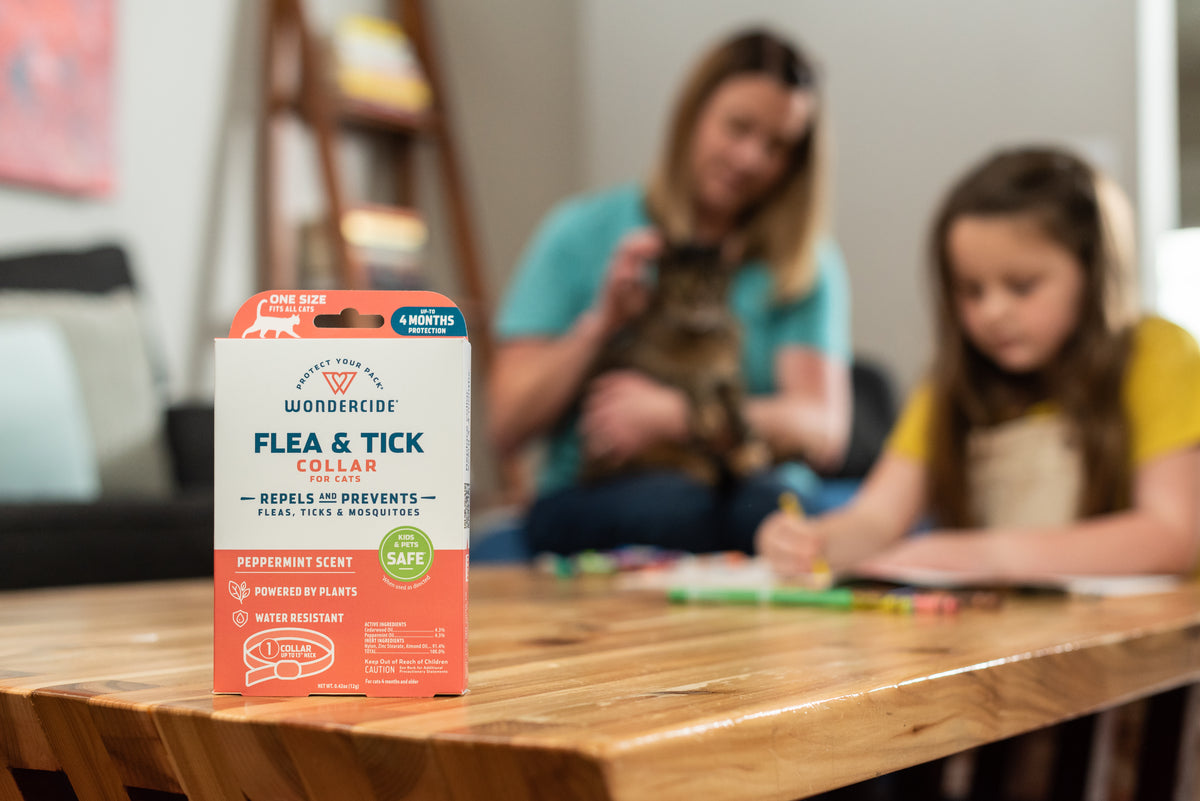 Wondercide Flea & Tick Collar for Cats - Peppermint