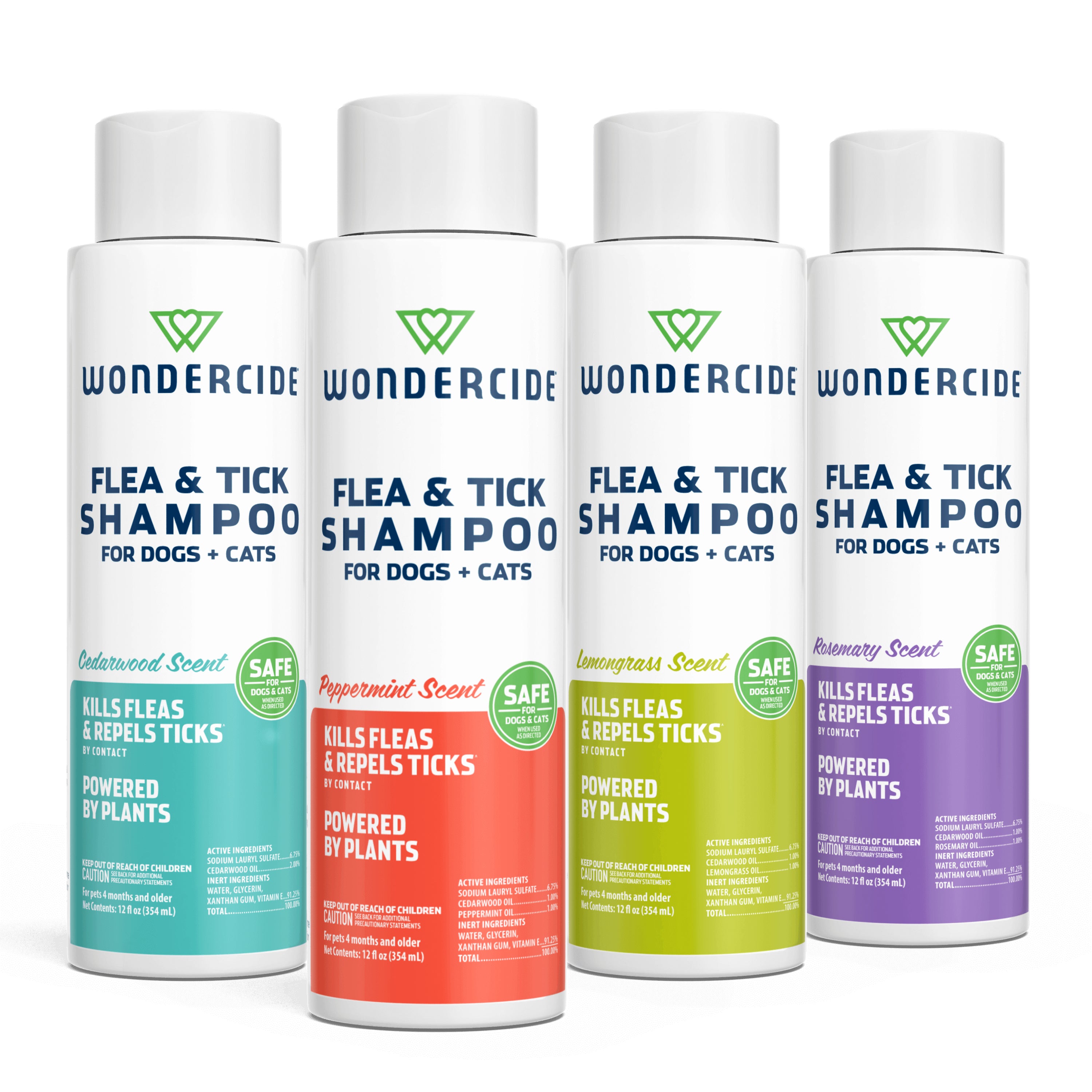 Wondercide Flea & Tick Liquid Shampoo 12 oz Rosemary