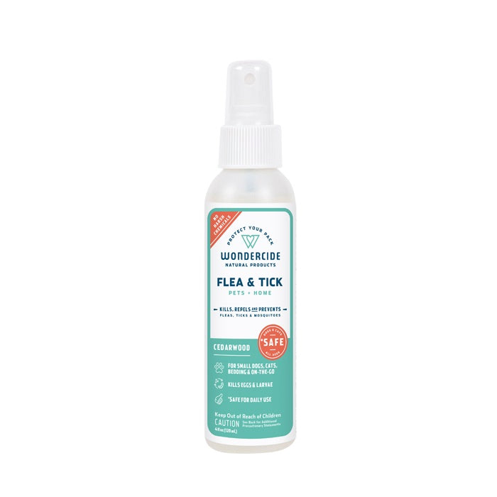 Wondercide - Flea, Tick & Mosquito Spray for Pets + Home - 4 oz Cedar