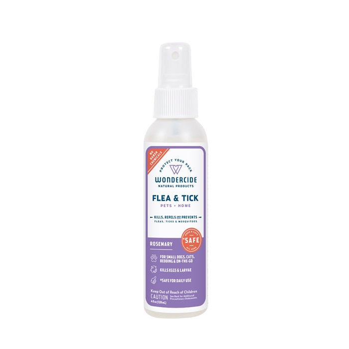Wondercide - Flea, Tick & Mosquito Spray for Pets + Home - 4 oz Rosemary