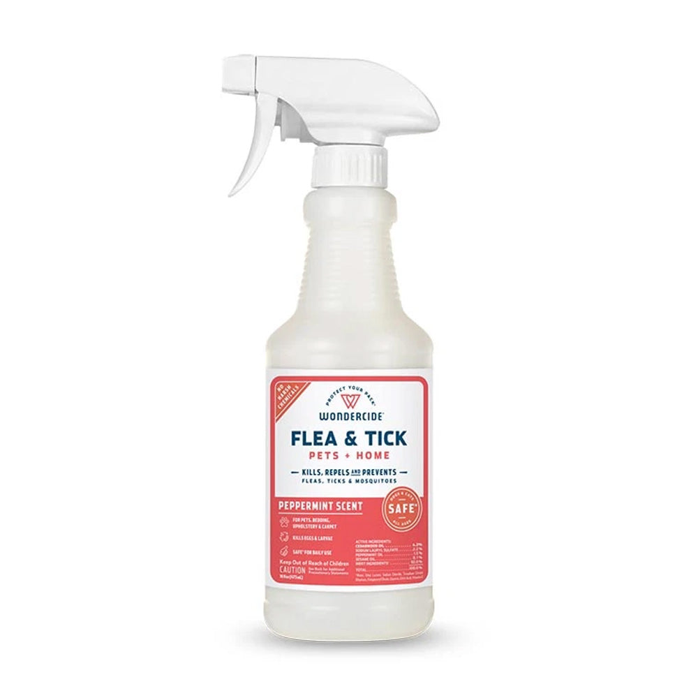 Wondercide - Flea, Tick & Mosquito Spray for Pets + Home - 16 oz Peppermint