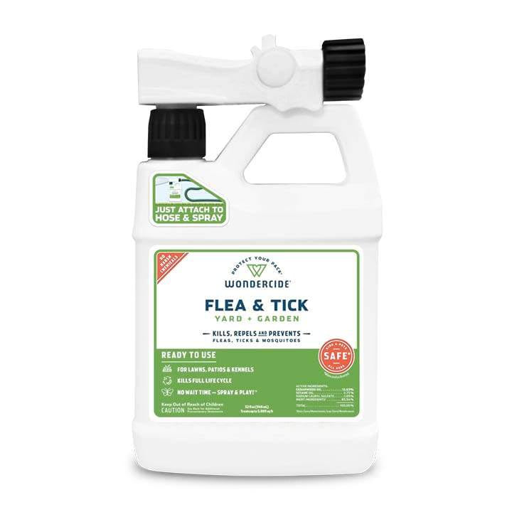 Wondercide - Flea, Tick & Mosquito Spray for Yard + Garden - 32oz Ready-To-Use