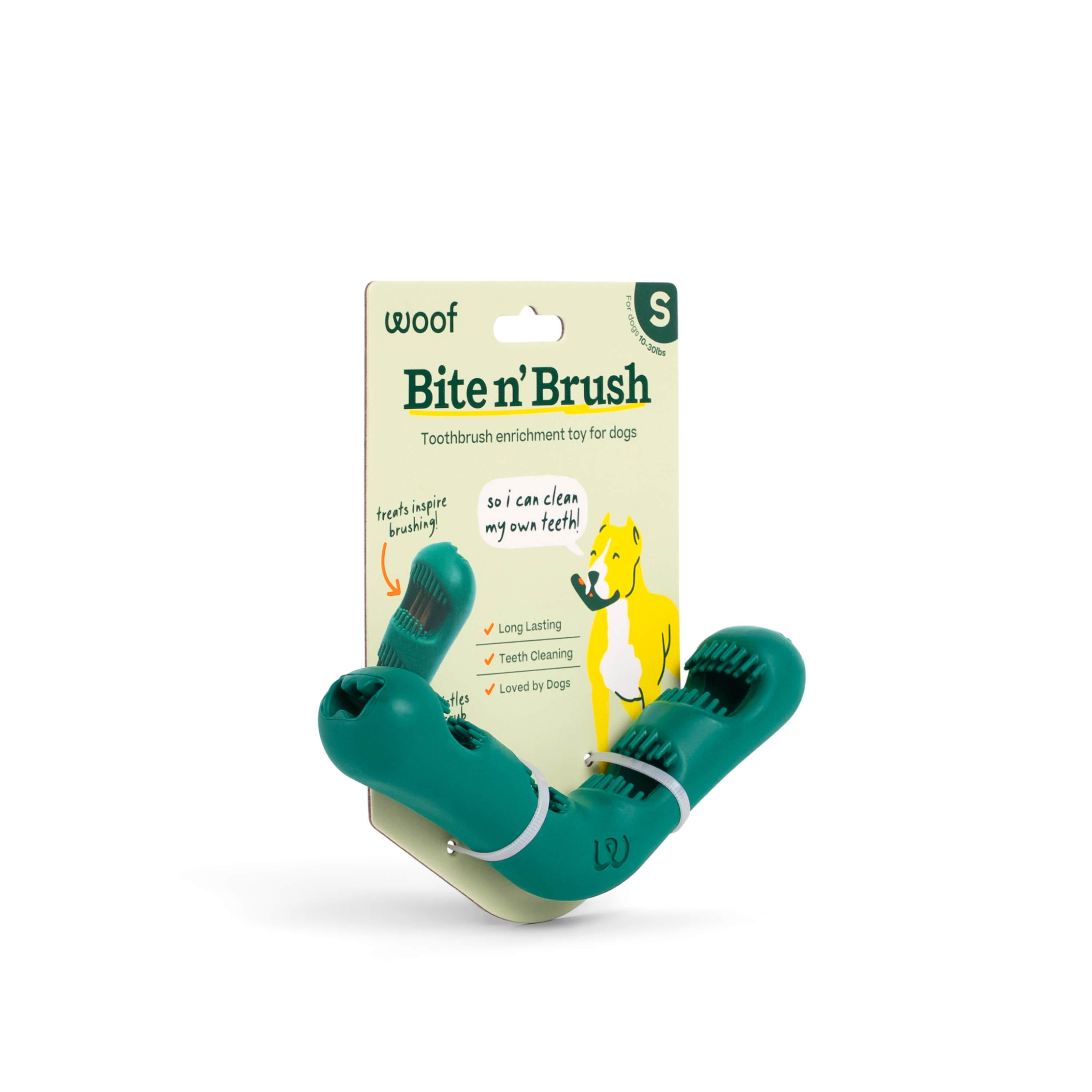 WOOF Bite n' Brush Small