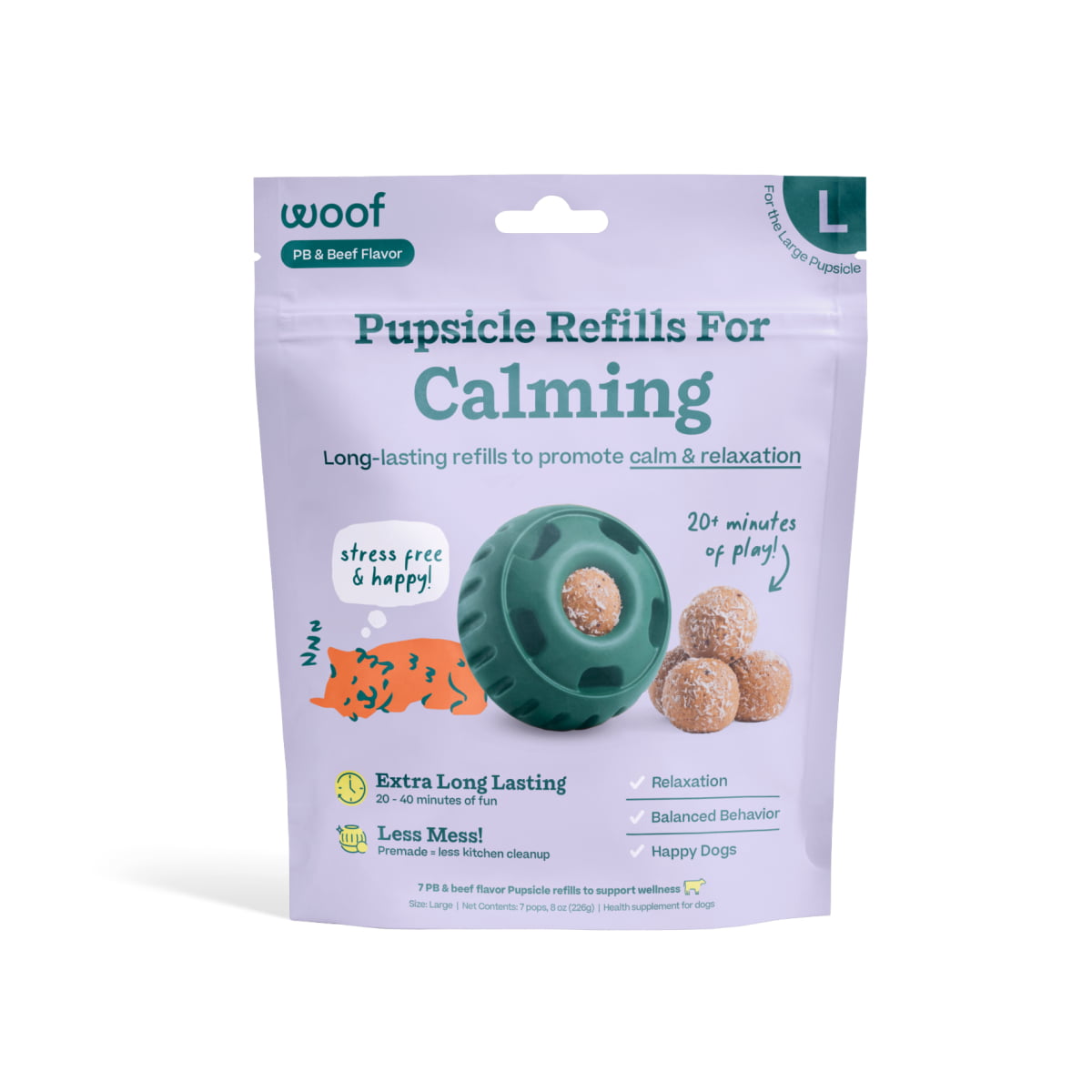 WOOF Calming Wellness Pops Large