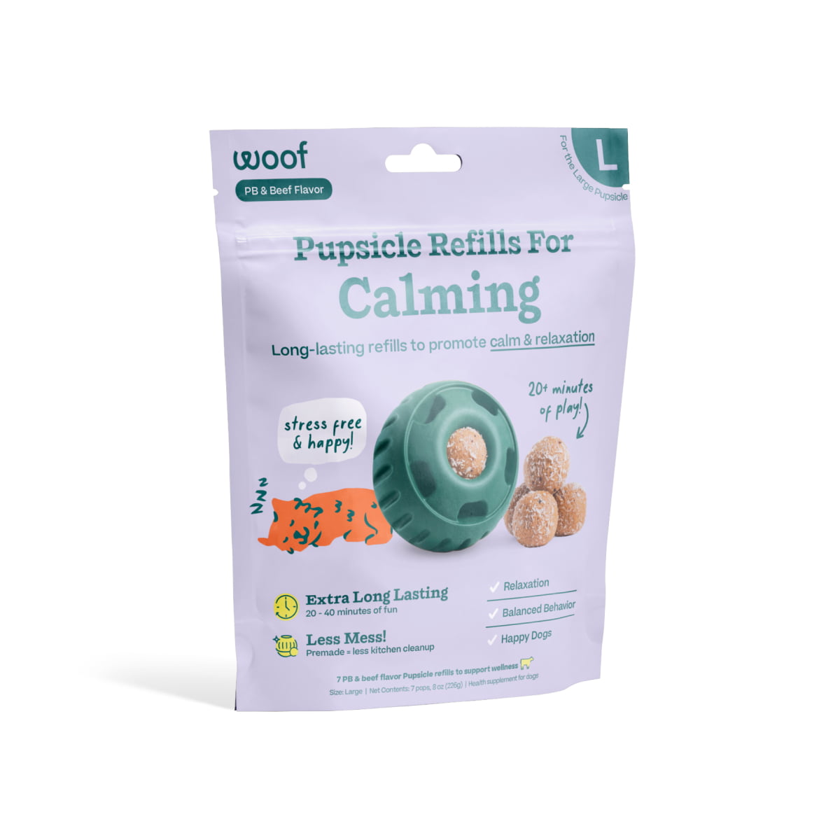 WOOF Calming Wellness Pops Large