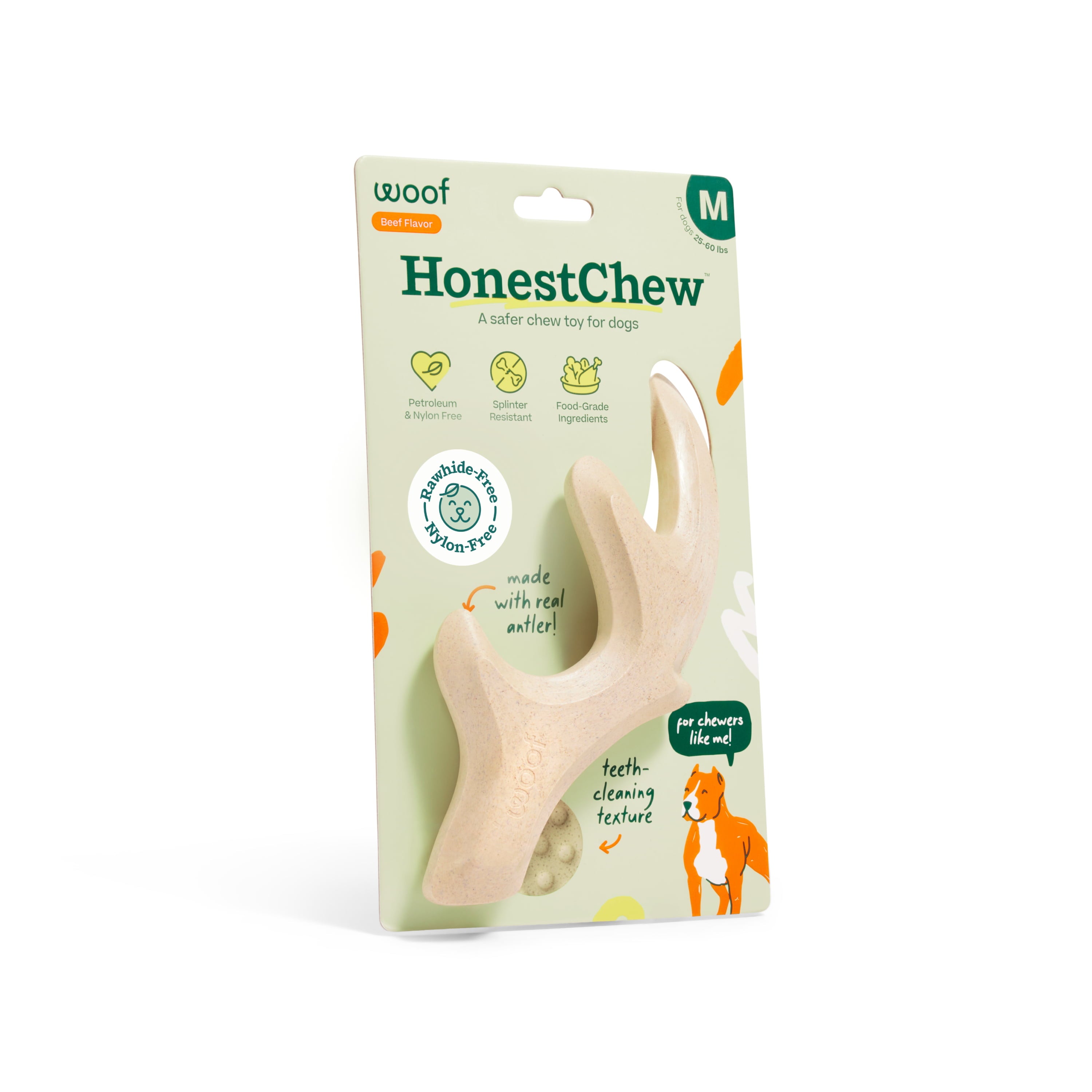 WOOF HonestChew Antler Chew Medium