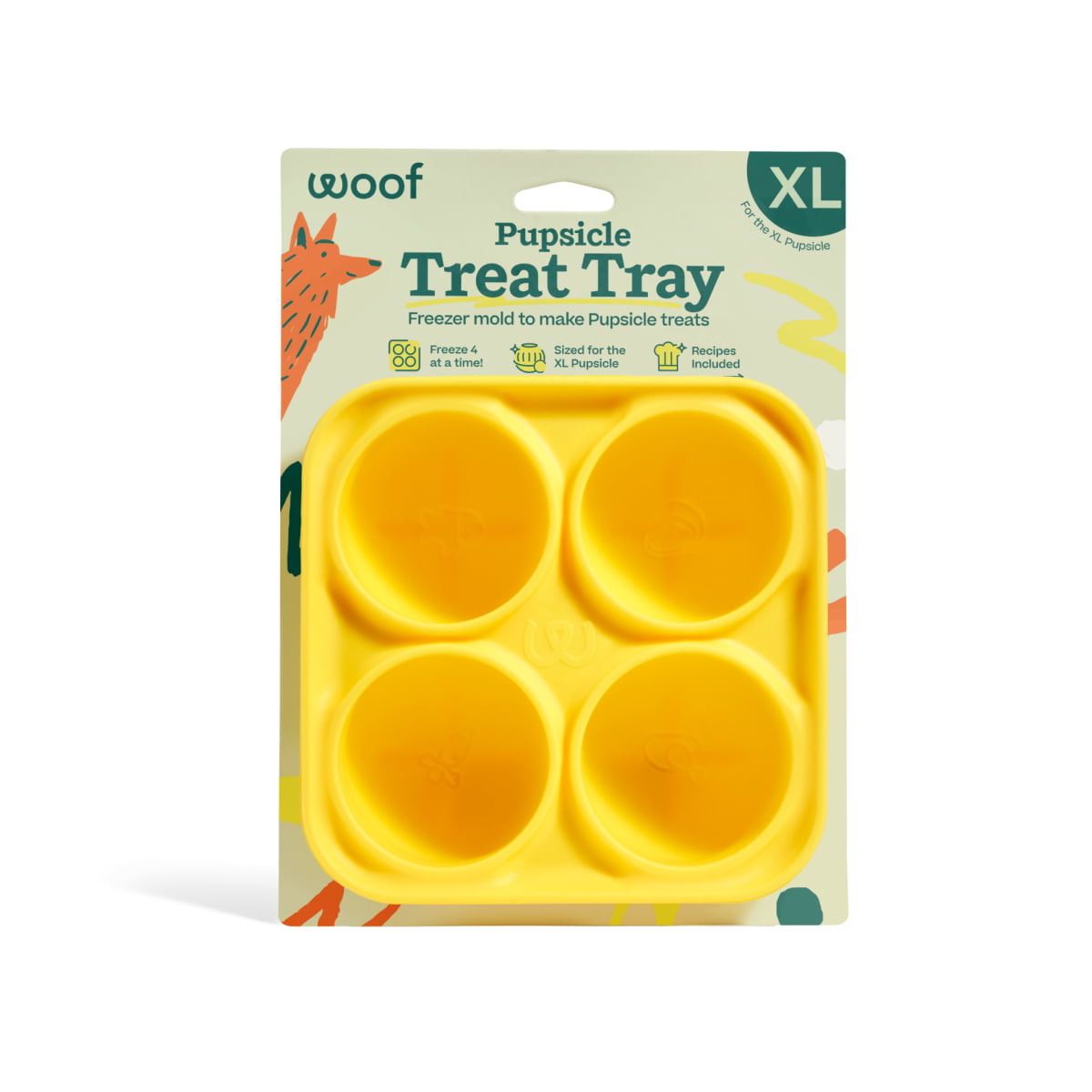 WOOF Pupsicle Treat Tray XL
