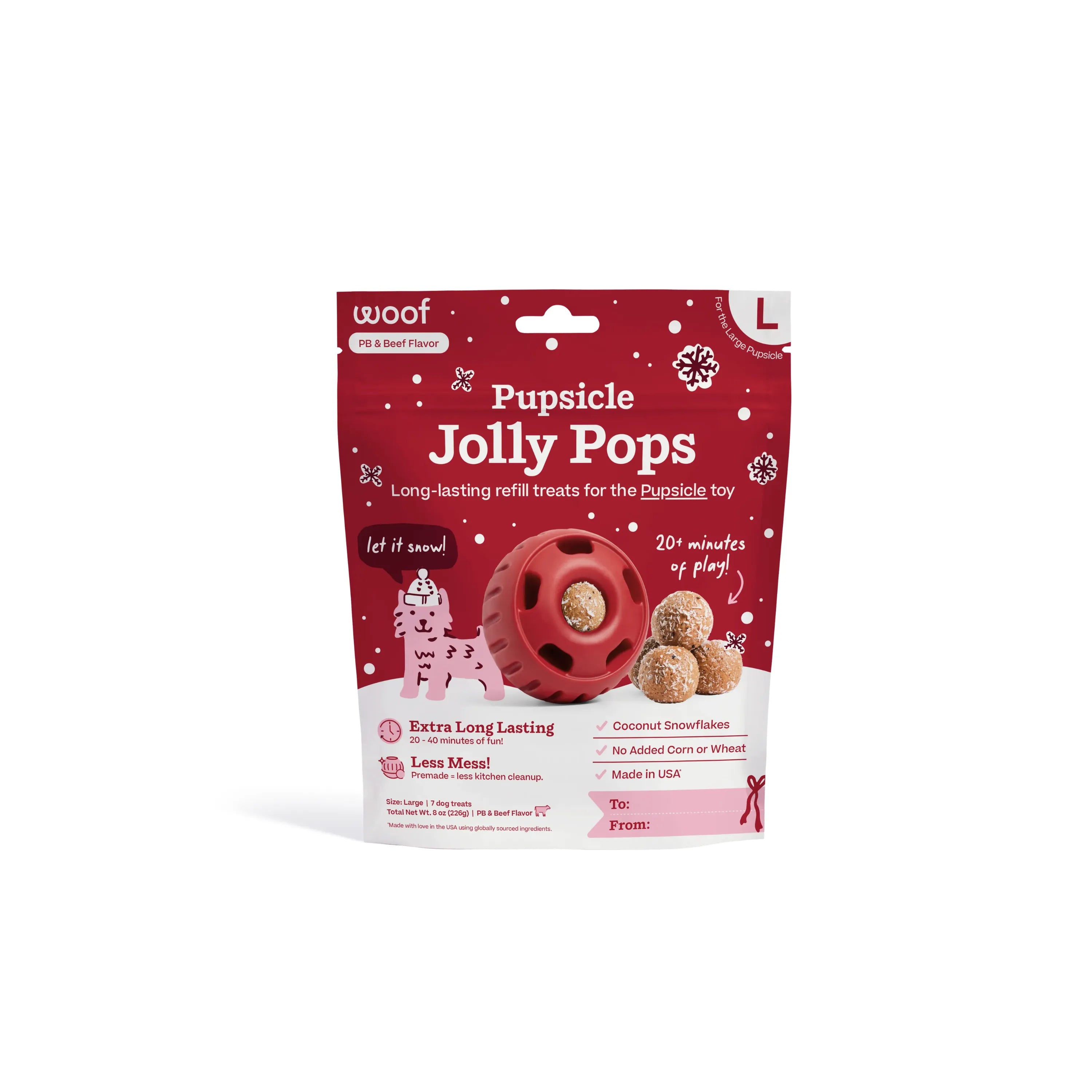 WOOF Holiday Mini Marshmallow Treat Mix