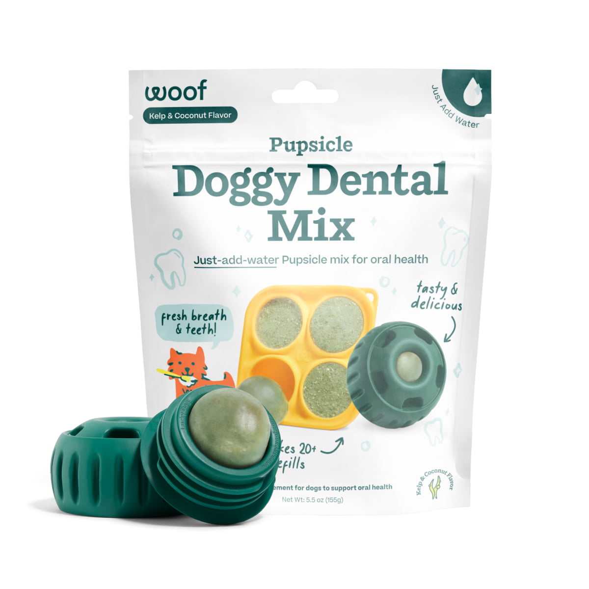 WOOF Pupsicle Treat Mix- Doggy Dental