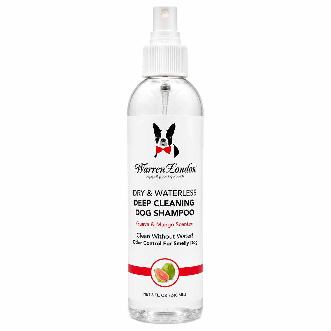 Warren London Dry & Waterless Shampoo - Guava & Mango - 8 oz